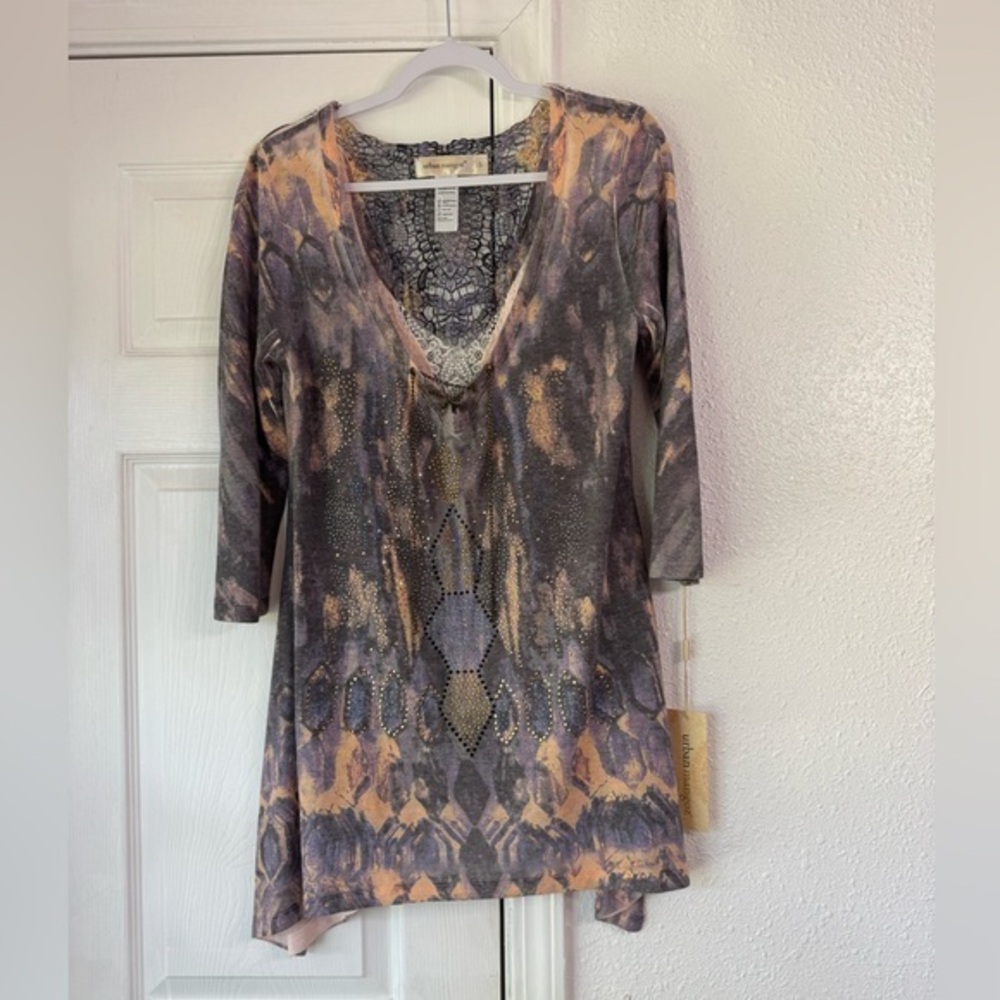 Urban Mangoz Stylish boho Women's tunic in Multicolor